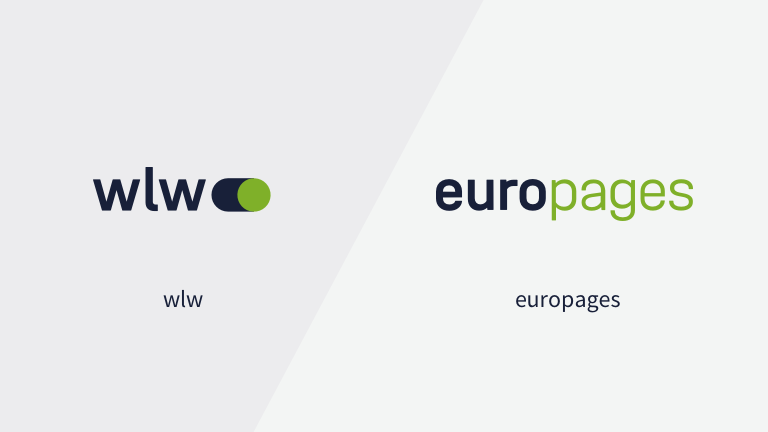 Portfolio Visable marketplaces EUROPAGES and "Wer liefert was"