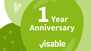 Visable 1 year anniversary