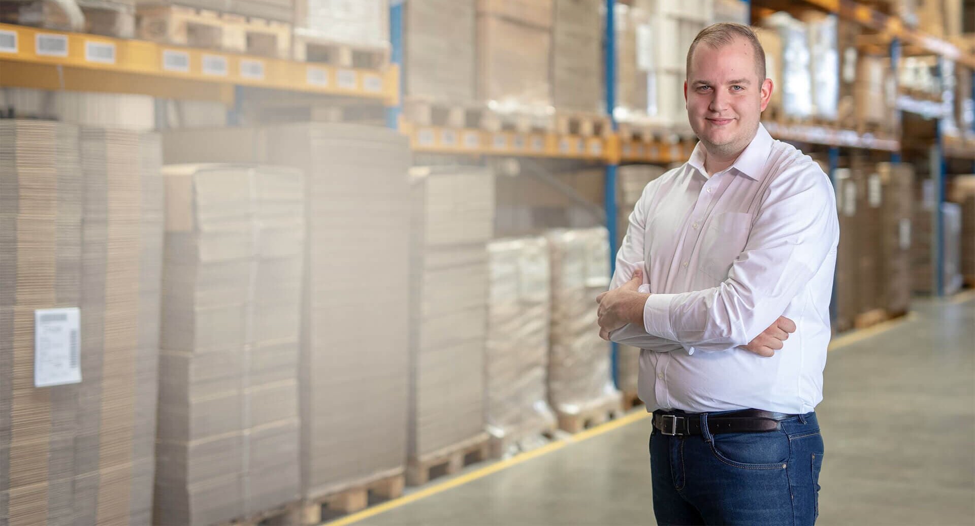 Our customer Mathias Baving, Authorised Officer/Head of Sales and Marketing Baving Verpackungstechnik GmbH & Co. KG
