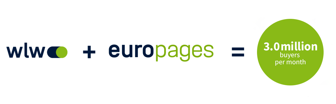 wlw + EUROPAGES = 4,0 milioni di acquirenti al mese